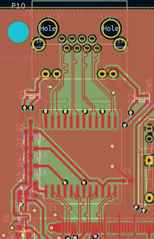 Ethernet external magnetics layout - Electrical Engineering Stack Exchange
