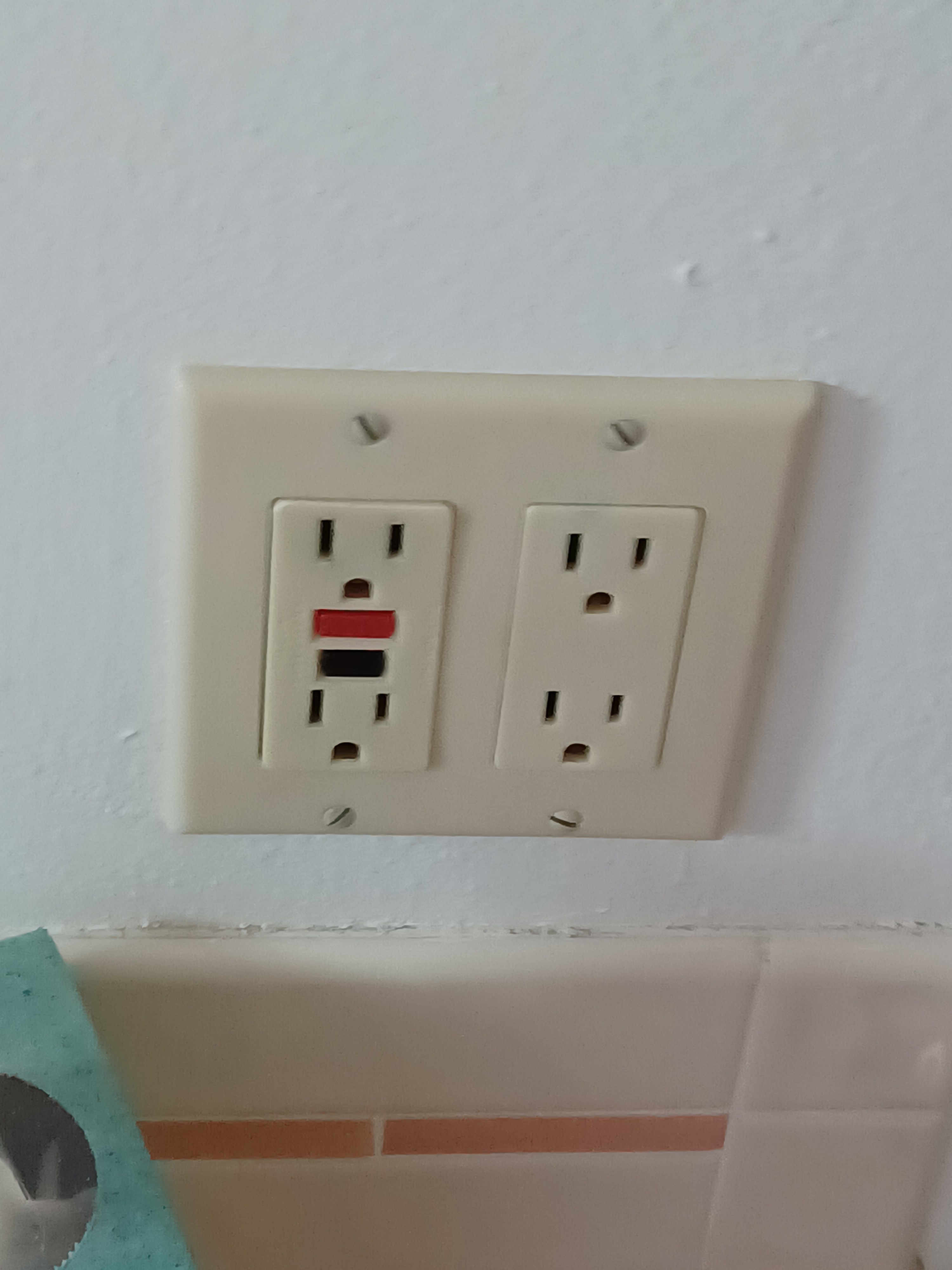 electrical After replacing bathroom outlets they dont work Home