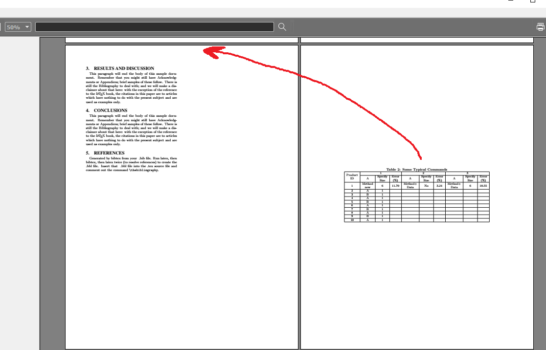 sectioning Latex table not show in page TeX LaTeX Stack Exchange