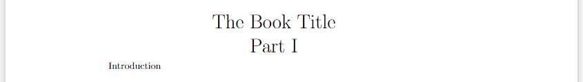 titlesec - Don't print the part name in the part's title - TeX - LaTeX