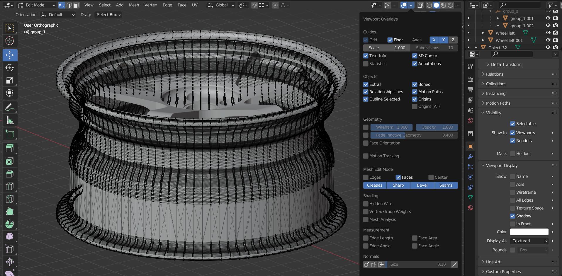 materials Edit Mode Stuck in “XRay” View Blender Stack Exchange