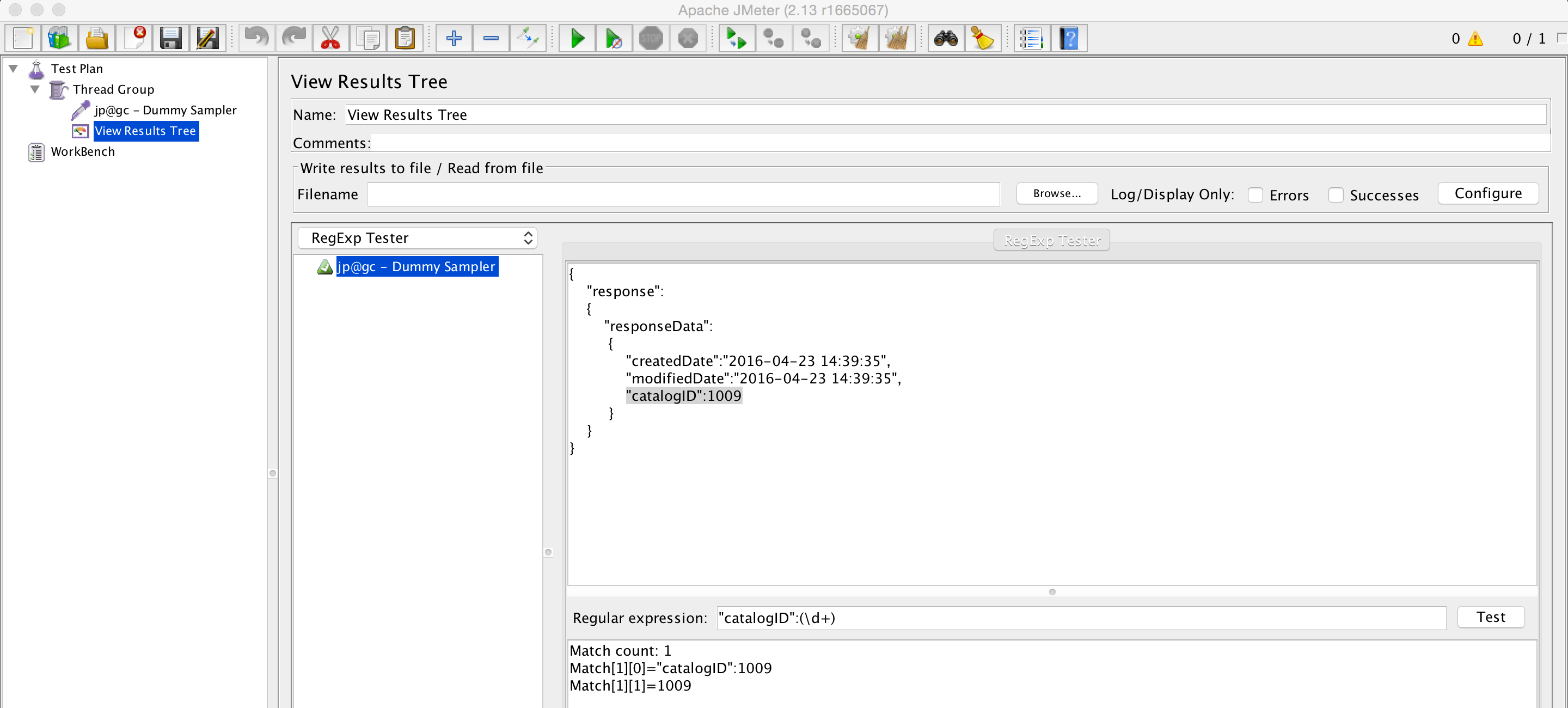 regex How to retrieve the JSON value from multiple array response
