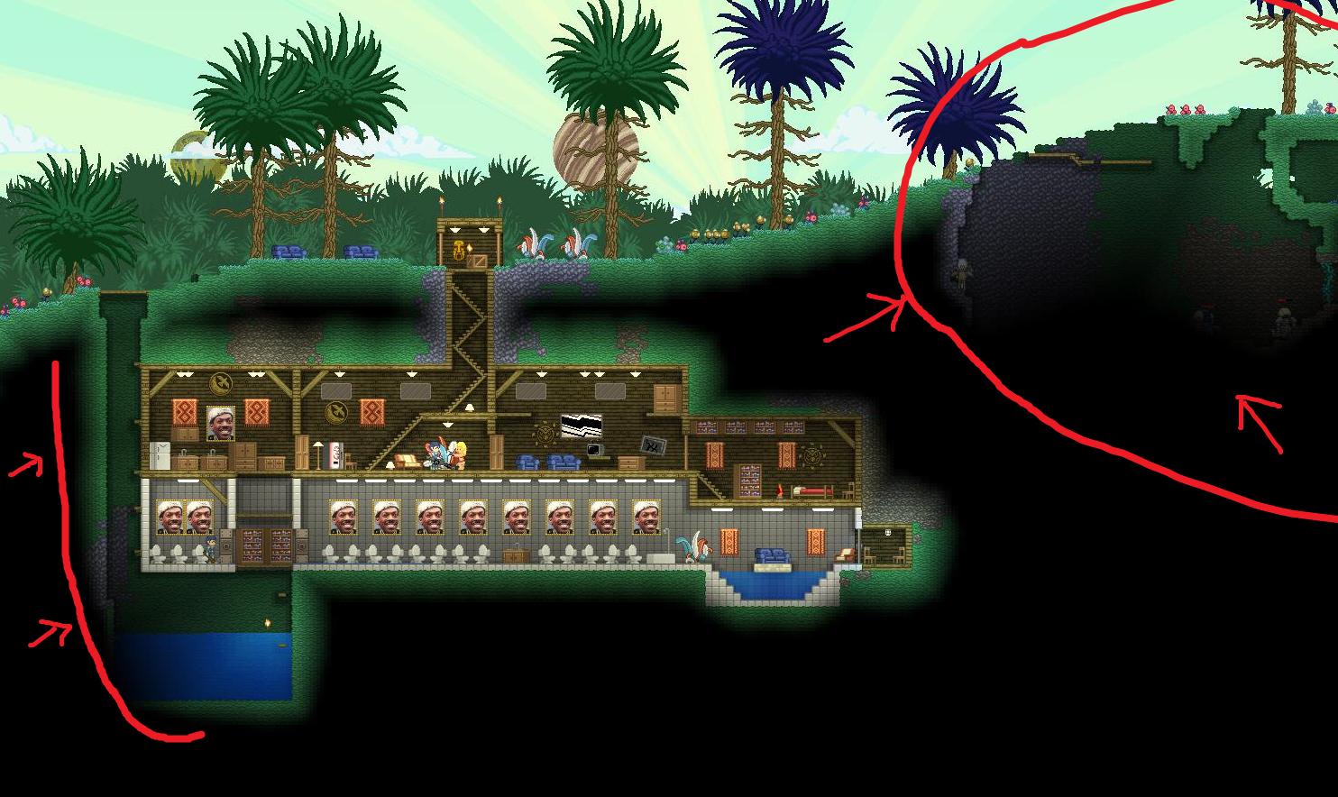 c Unity 2D shader / lighting like Terraria or Starbound Stack