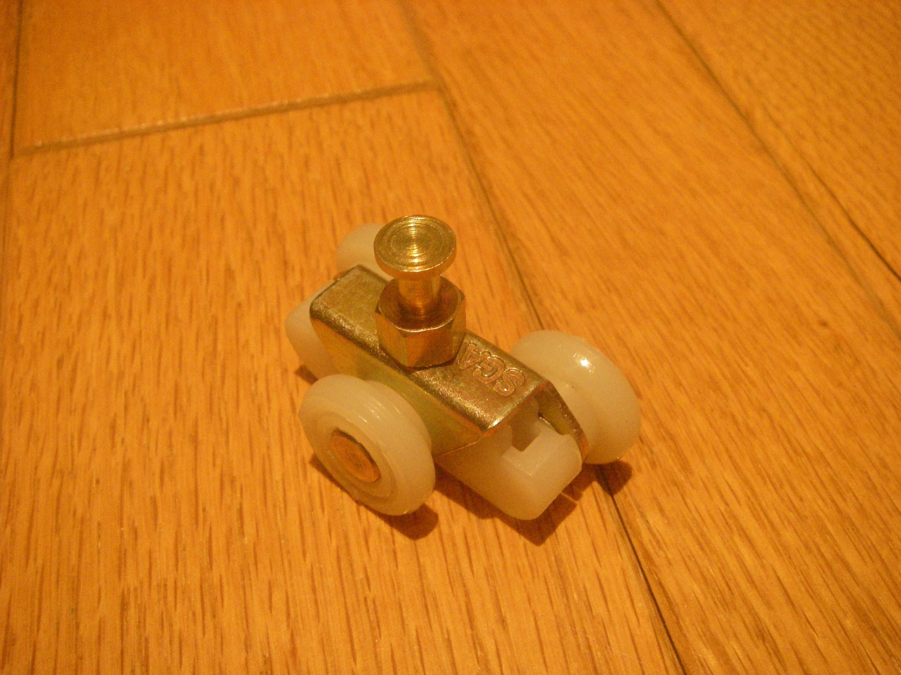 lubrication How do I lubricate plastic rollers for sliding closet