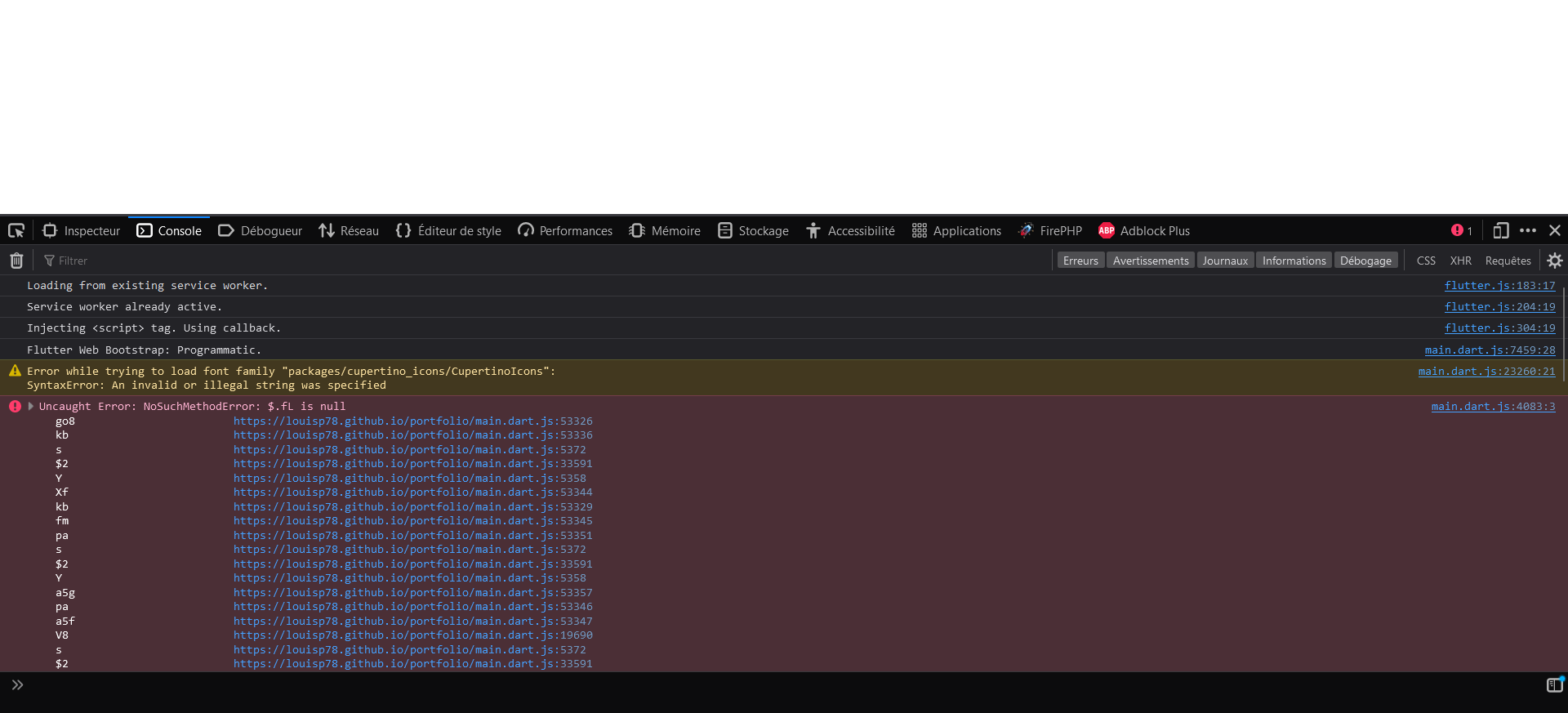 flutter Error while trying to load font family "packages/cupertino