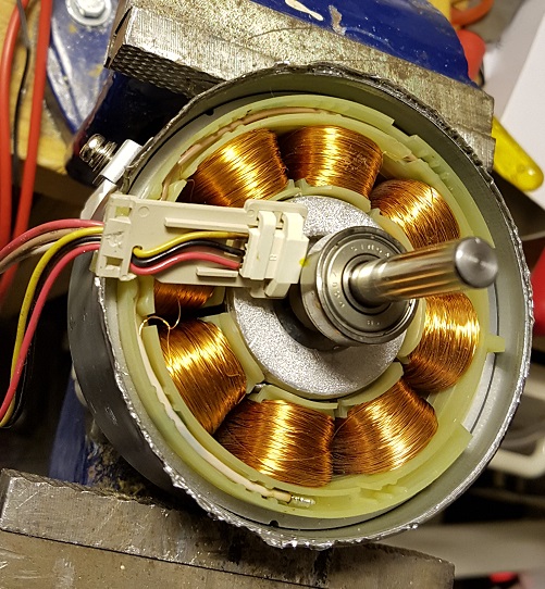 electric motor HVAC indoor fan stuck buzzing Home Improvement Stack Exchange