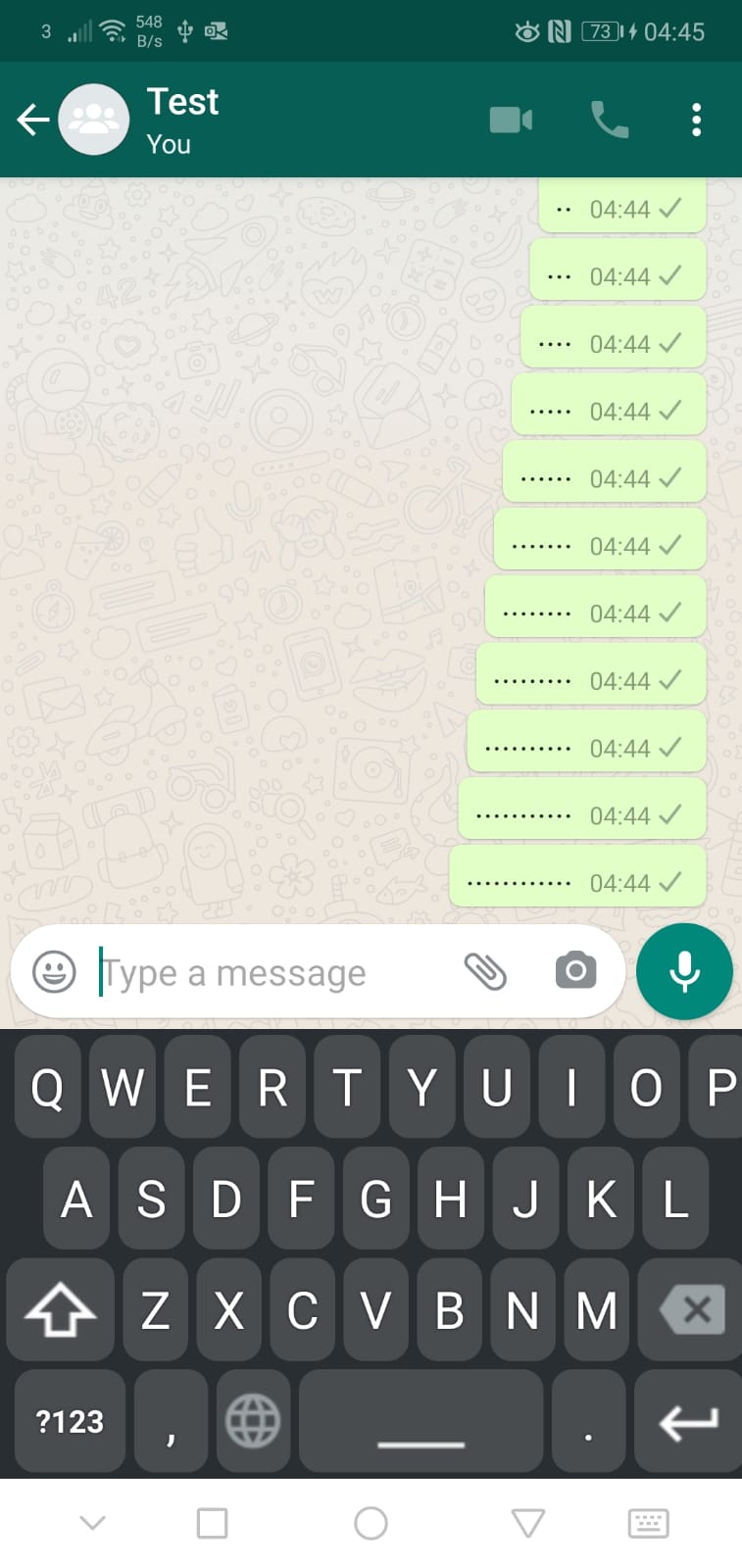 java Candidate view for custom keyboard messes up WhatsApp & other