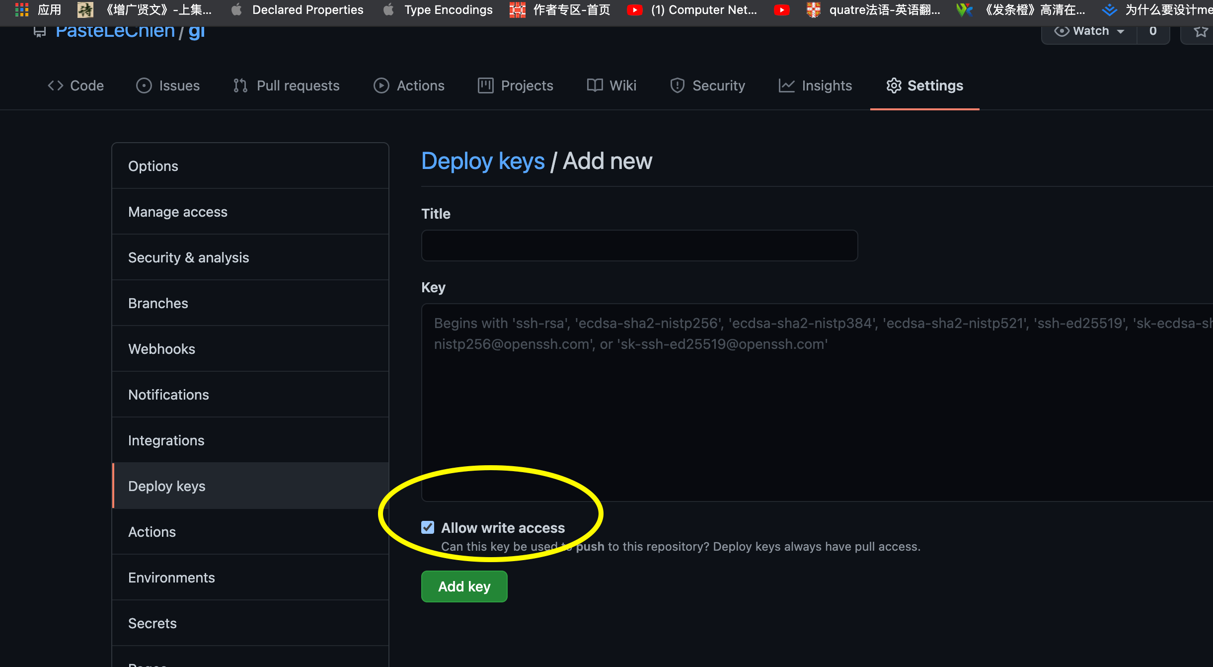 github Git push fails with remote Permission denied Stack Overflow