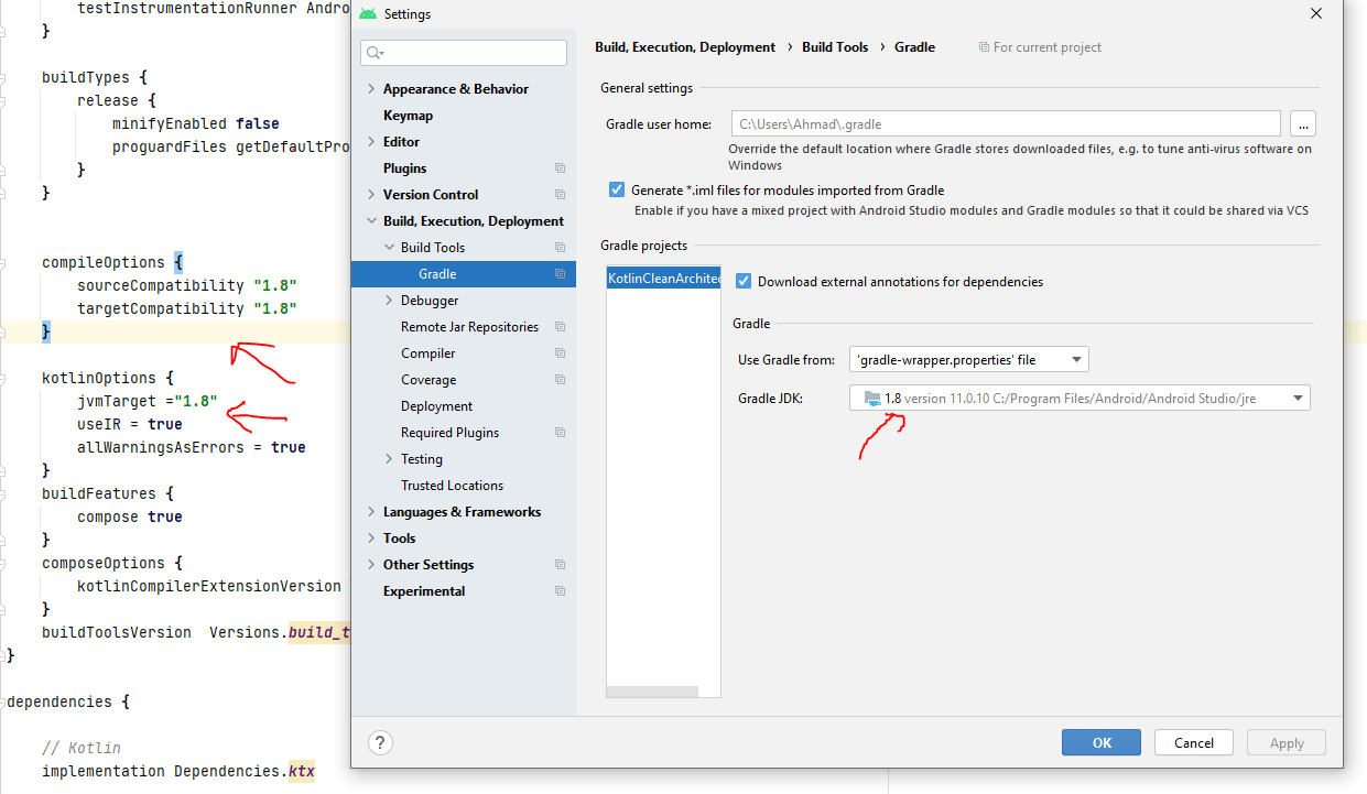 exception Java.lang.ExceptionInInitializerError when running Kotlin
