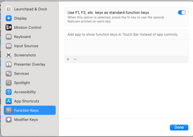 mac - Function keys with external keyboard - Super User