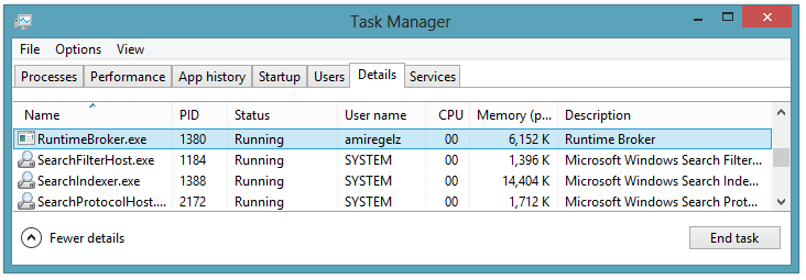 What is the RuntimeBroker.exe process in Windows 8? - Super User