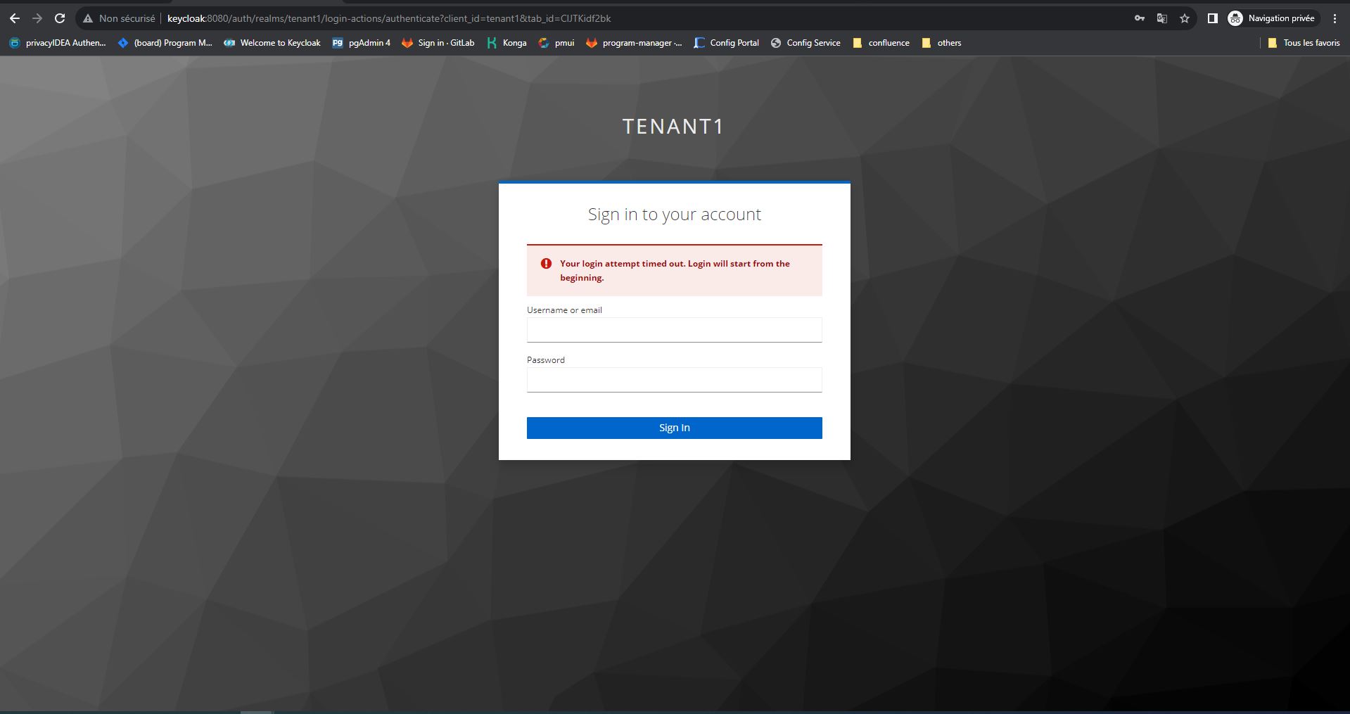 spring boot Keycloak login timeout Stack Overflow