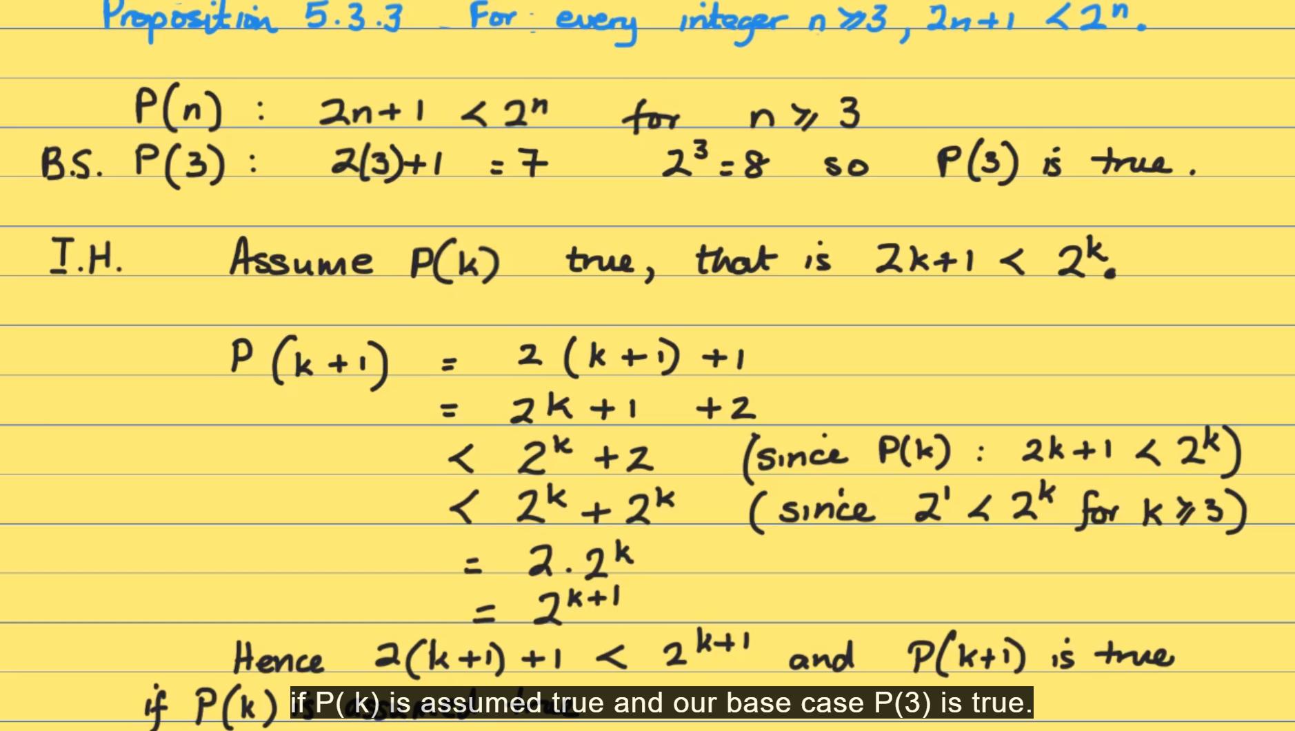 inequality Prove by Induction on Inequalities Mathematics Stack