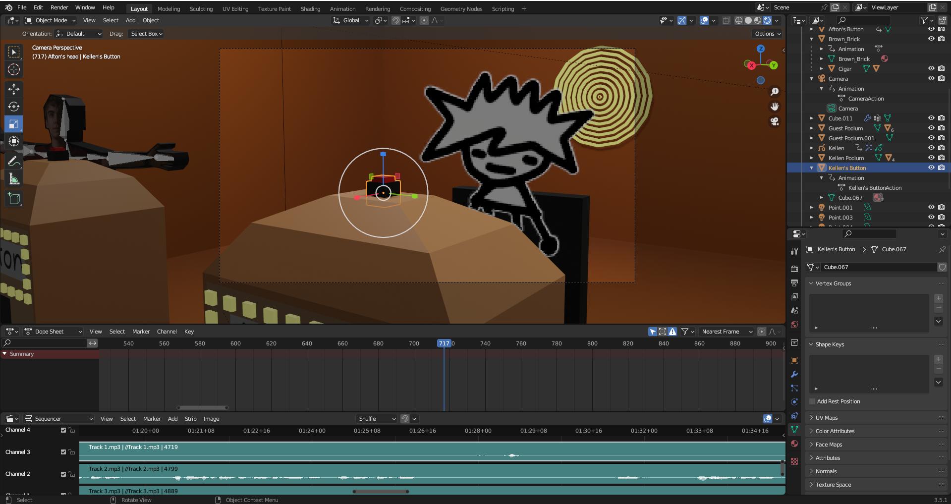animation Cannot see keyframes for objects Blender Stack Exchange