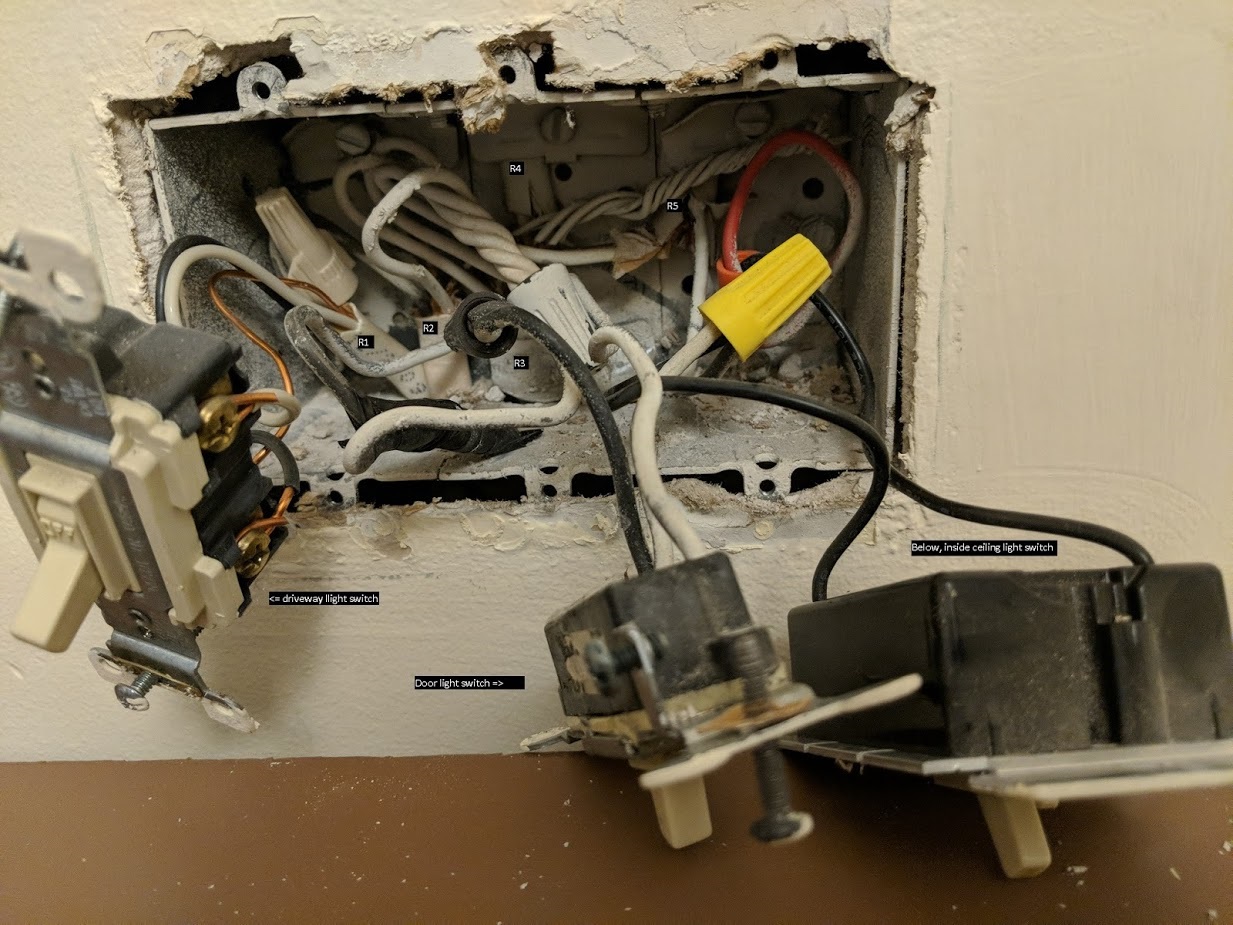 wiring - Safe to combine GFCI switch with non-GFCI switch? - Home