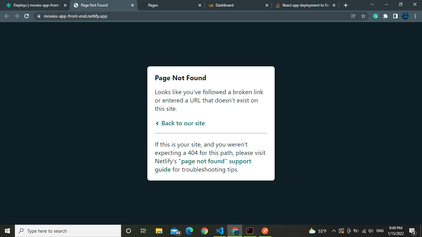 reactjs - React app deployment to Netlify : Module not found 