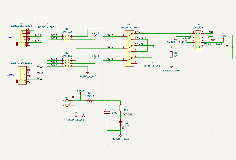 schematics - Incorporating stomp switch into fuzz pedal - Electrical