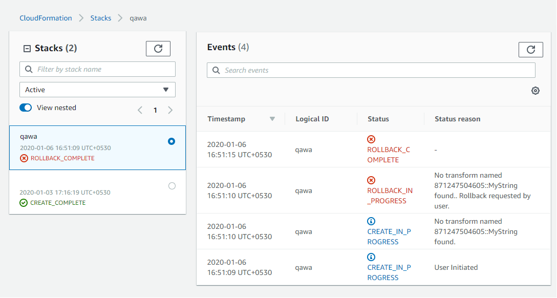 amazon web services AWS Cloudformation How to do string Uppercase or