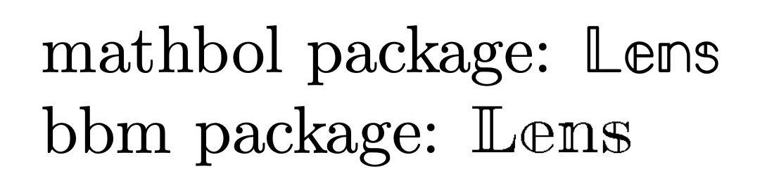 Lower case \mathbb with a decent font - TeX - LaTeX Stack Exchange