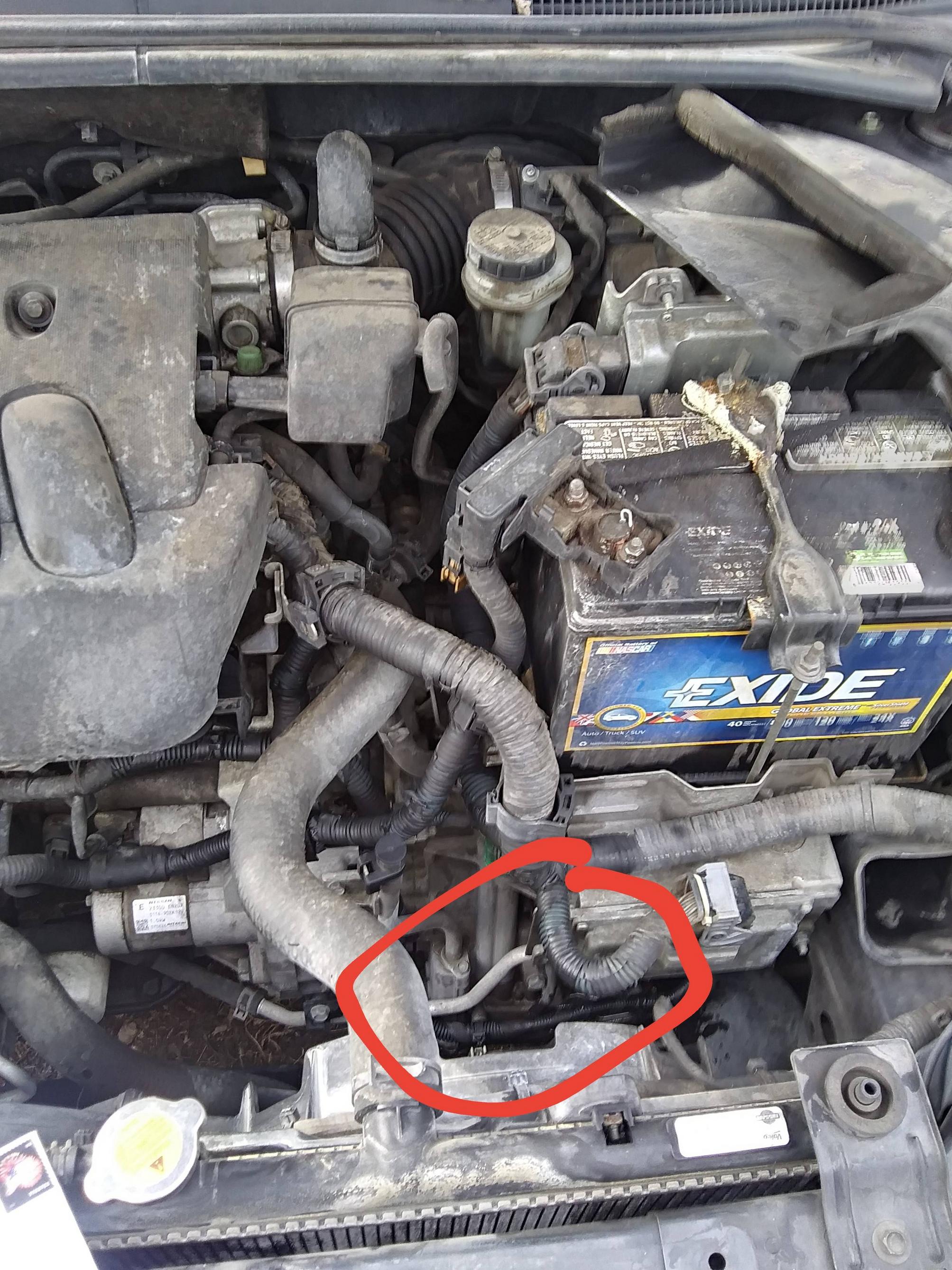 nissan - 2008 sentra coolant system - Motor Vehicle Maintenance