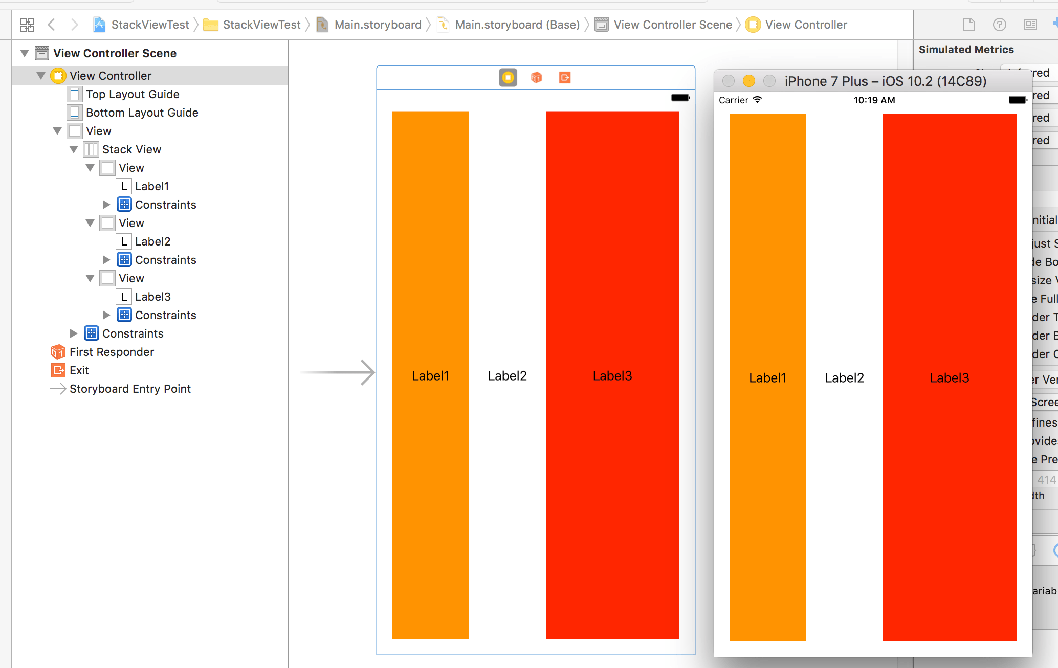 ios Stack view hides views, stacked in it Stack Overflow