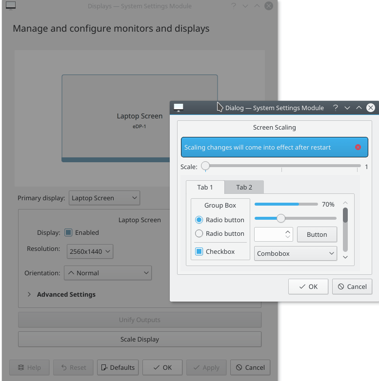 linux Disable kde screen scaling for specific applications? Super User