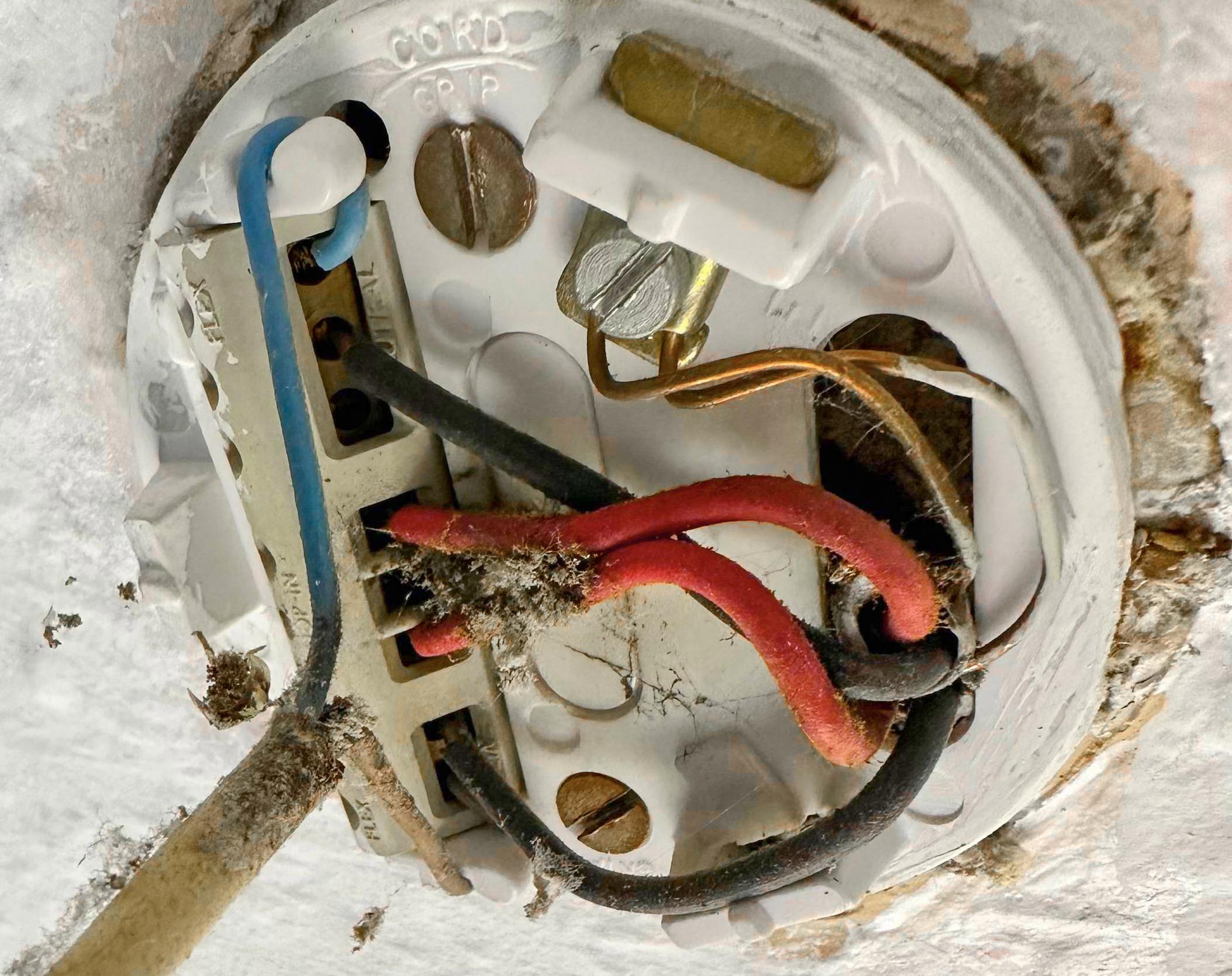 electrical - How should I connect a new light to this wiring? - Home