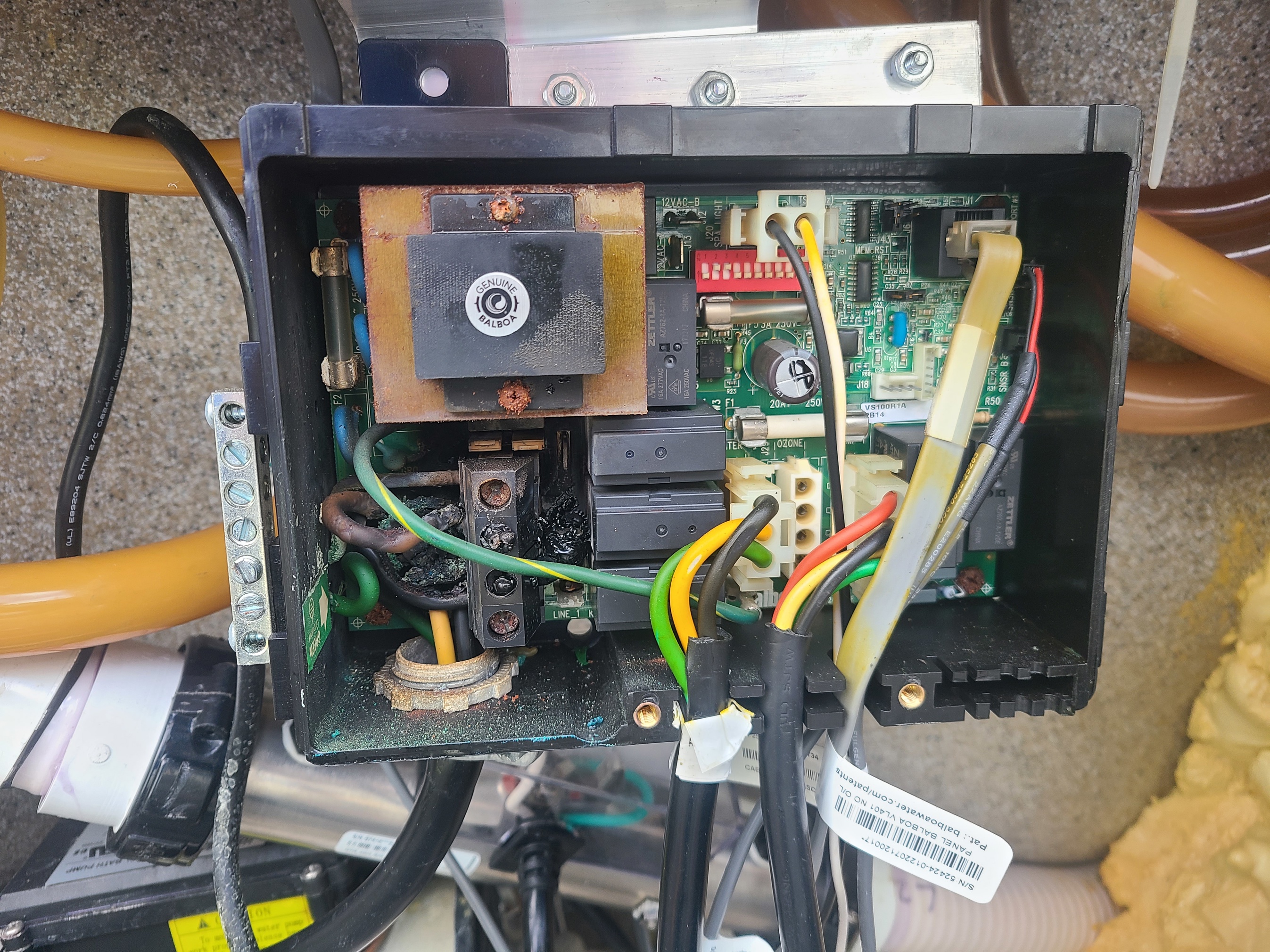 electrical Hot tub plug is smoking Home Improvement Stack Exchange