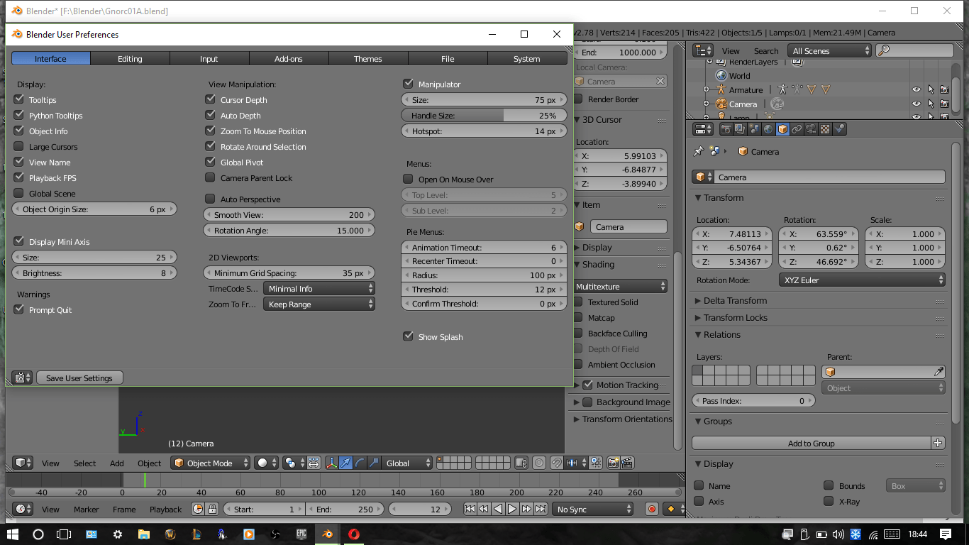 3d view MMB Rotation not working Blender Stack Exchange