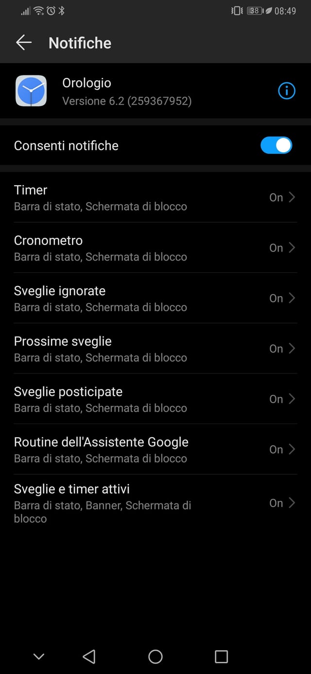 Disable Alarm" Notification (without disabling alarm