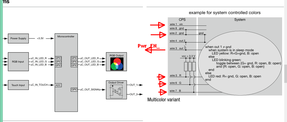 capacitive - Wiring RGB Vandal Switch as PC Power Button - Electrical