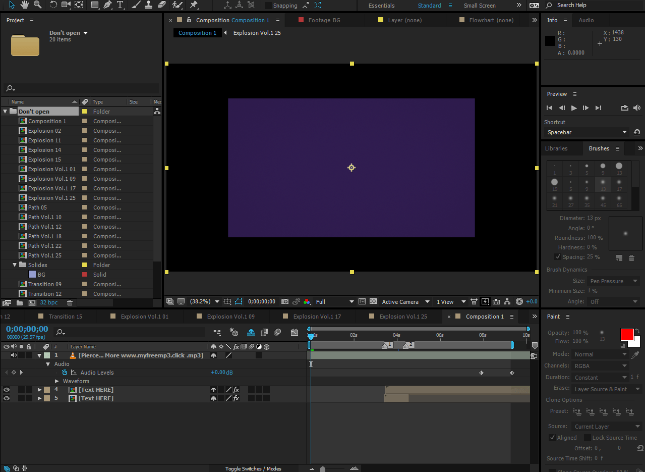adobe after effects Locked background Graphic Design Stack Exchange