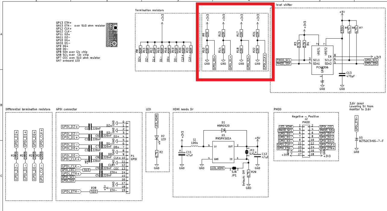 HDMI Termination analysis - Electrical Engineering Stack Exchange