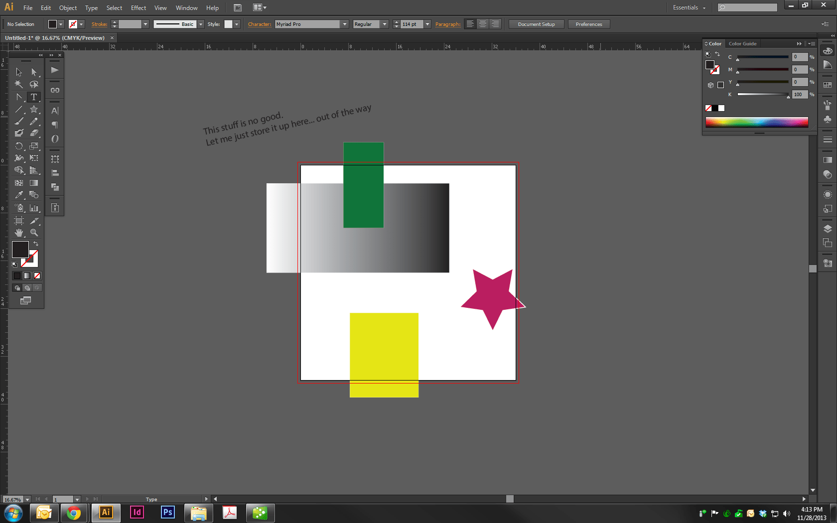 How to hide pasteboard in Illustrator CS5? Graphic Design Stack Exchange