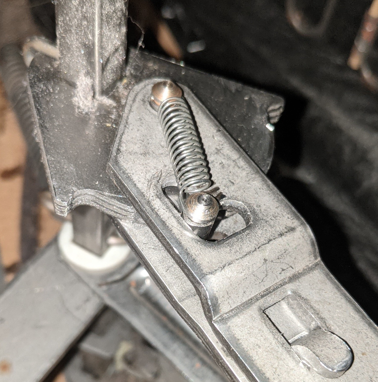 furniture - Recliner position lock stuck - Home Improvement Stack Exchange