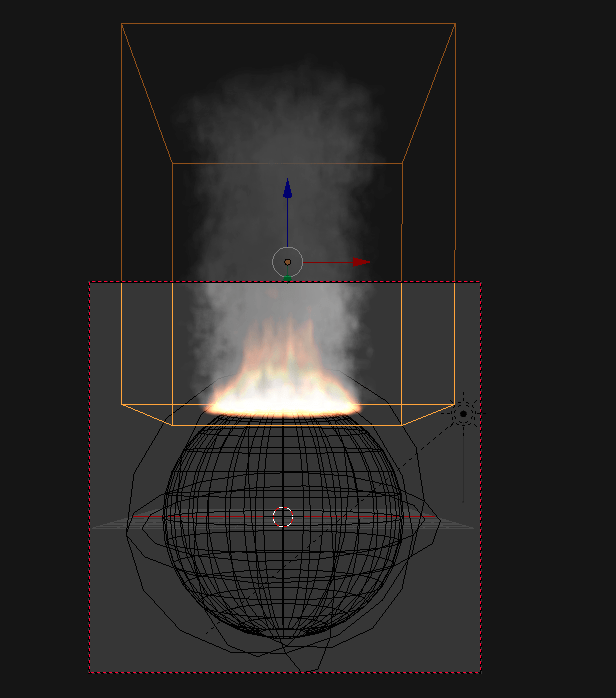 cycles render engine Fireflies for my burning earth Blender Stack