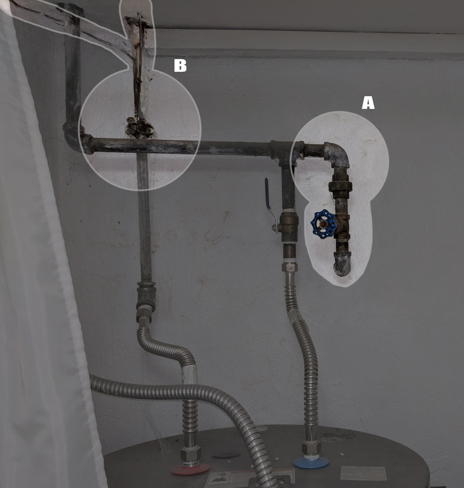 electrical - Is this ground attached to the wrong water pipe? - Home