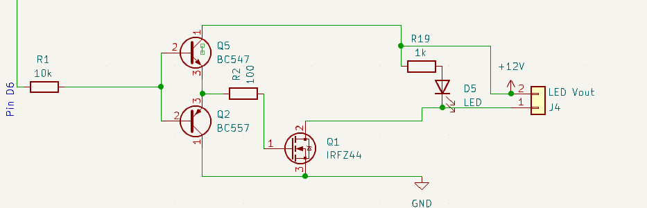 arduino - MOSFET driver: Totem Pole or NPN Self-Biasing Turn-Off