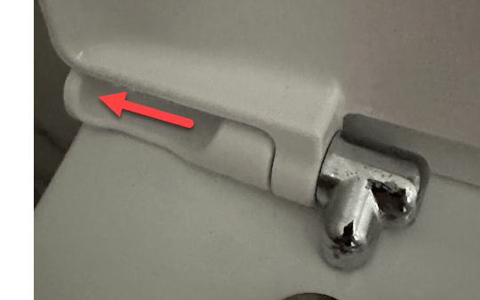 Toilet seat is not clipping on properly - Home Improvement Stack Exchange