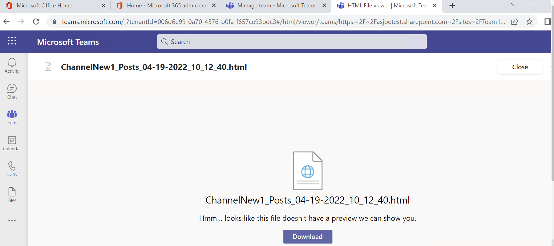 Getting message &ldquo;Hmm… looks like this file doesn&rsquo;t have a preview 