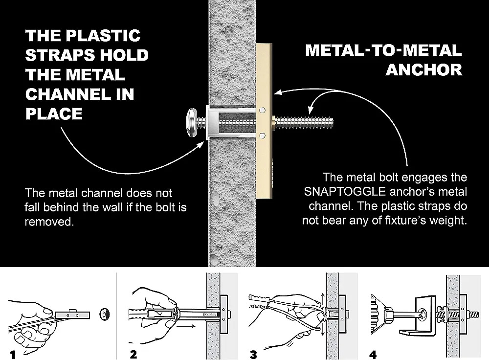 drywall How much weight can a large screw safely hold in a ceiling