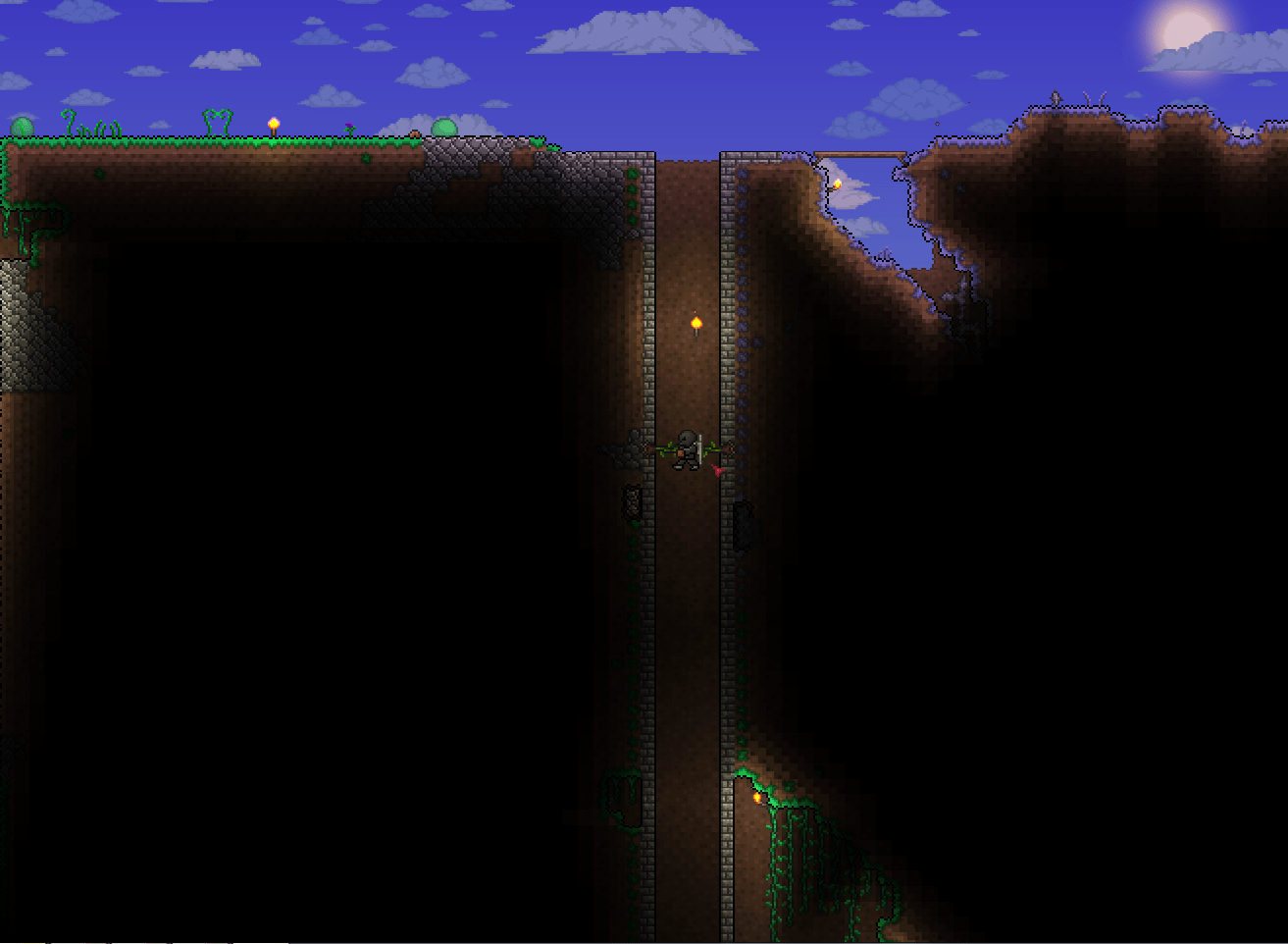 terraria How can I defend my home against hallow/corruption in hard