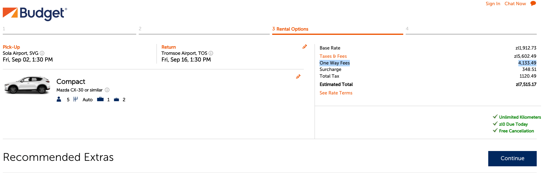 One way car rental in Norway Travel Stack Exchange