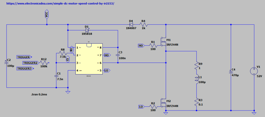 analog - Generating trigger spikes around a reference - Electrical