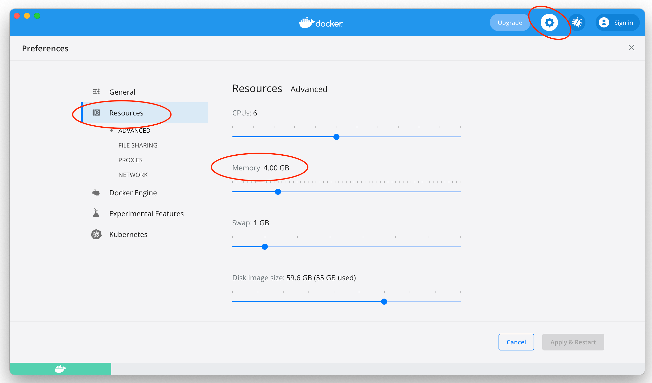 How to assign more memory to docker container Stack Overflow