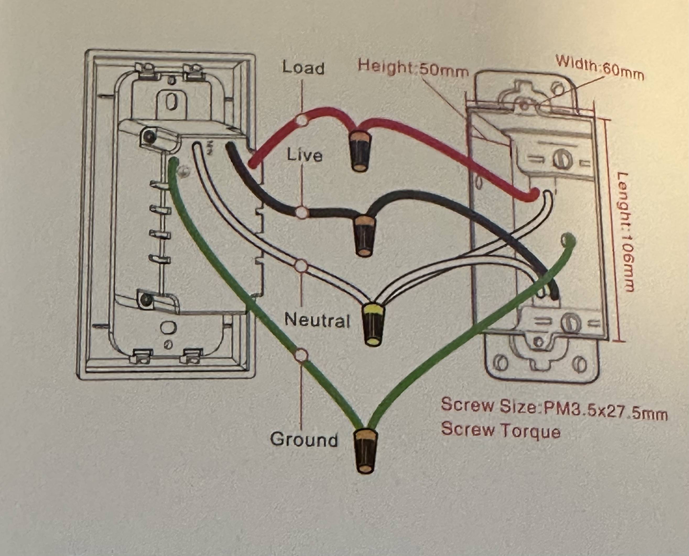 electrical - Replacing Single Pole Switch with 3 Wires with a