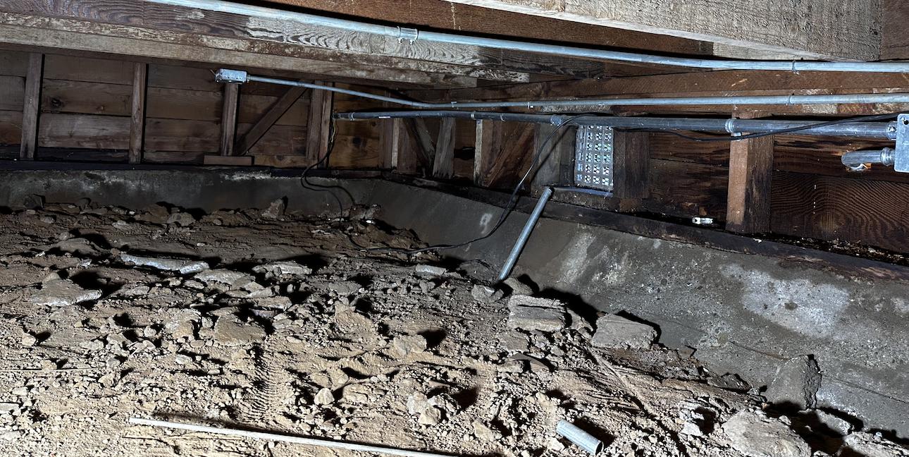 mold Fastest way to dry a vented dirt crawl space (no vapor barrier