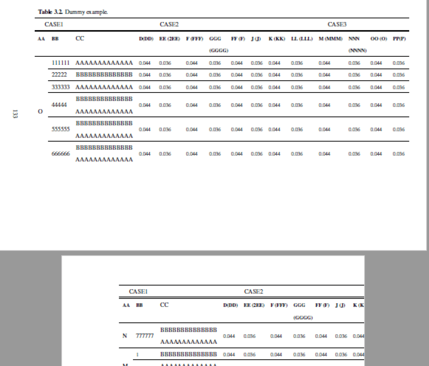 longtable Last rows of long table in landscape are not in landscape