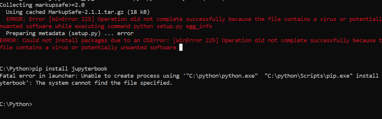 python 3.x - Installation of jupyter notebook using pip - Stack 