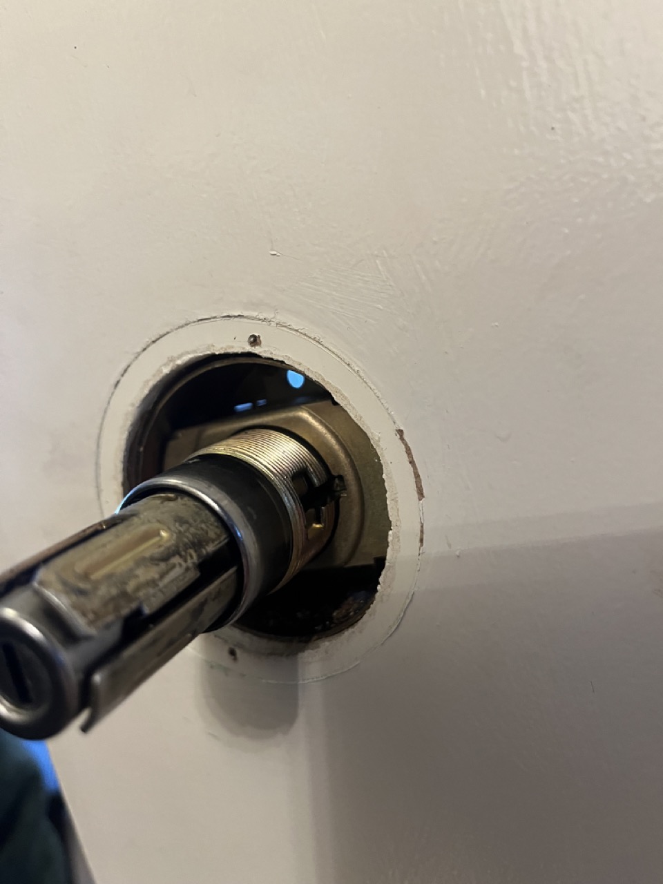 doors - Uninstalling Schlage doorhandle - Home Improvement Stack Exchange